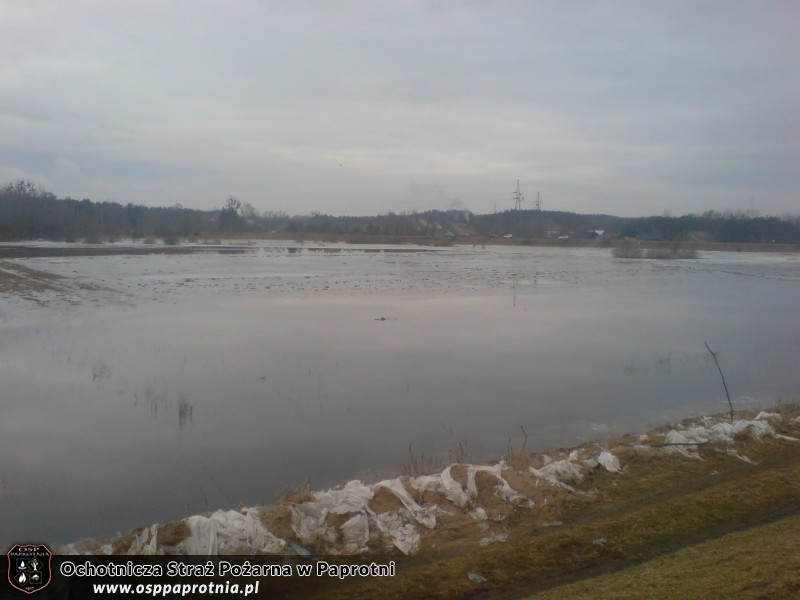 Umocnienie wałów w Kamionie