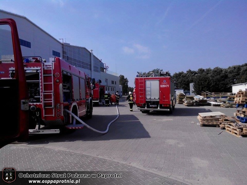 Wyciek amoniaku MARS Polska