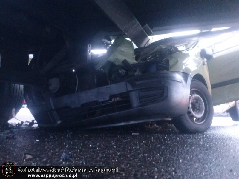 Wypadek drogowy w Teresinie-Gaju