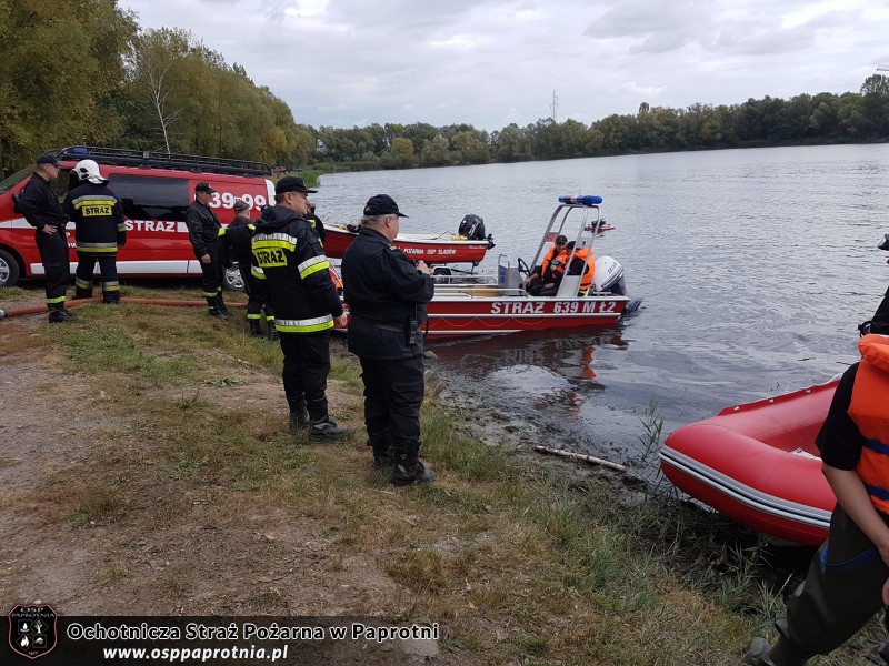 Ćwiczenia „Zalew 2016”na zbiorniku wodnym w Sochaczewie.