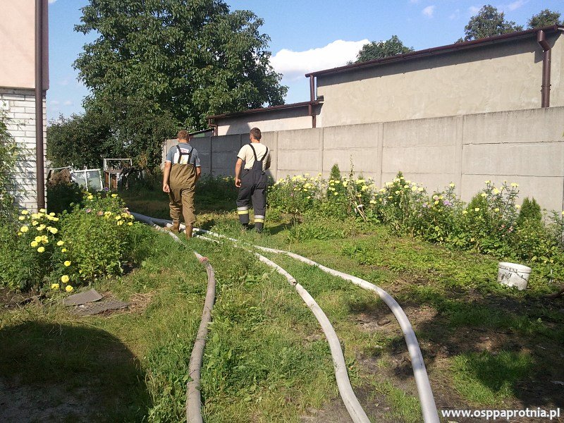 Wypompowywanie wody - Teresin