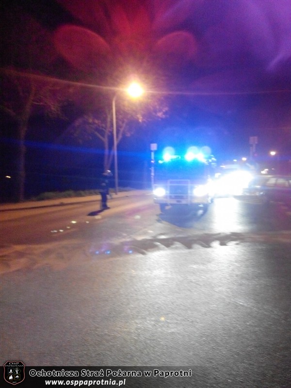 Wyciek oleju napędowego