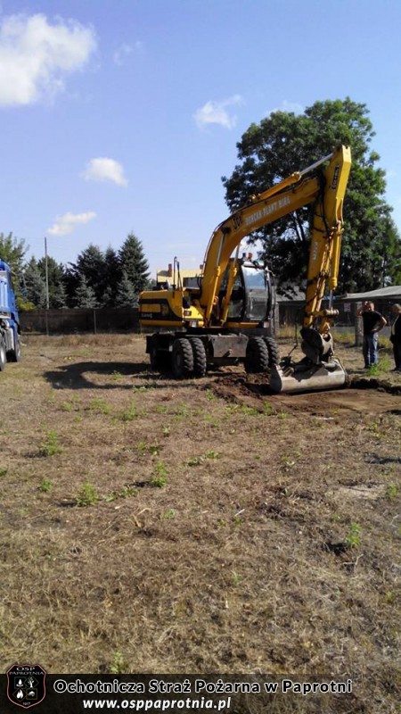 Modernizacja terenu OSP Paprotnia