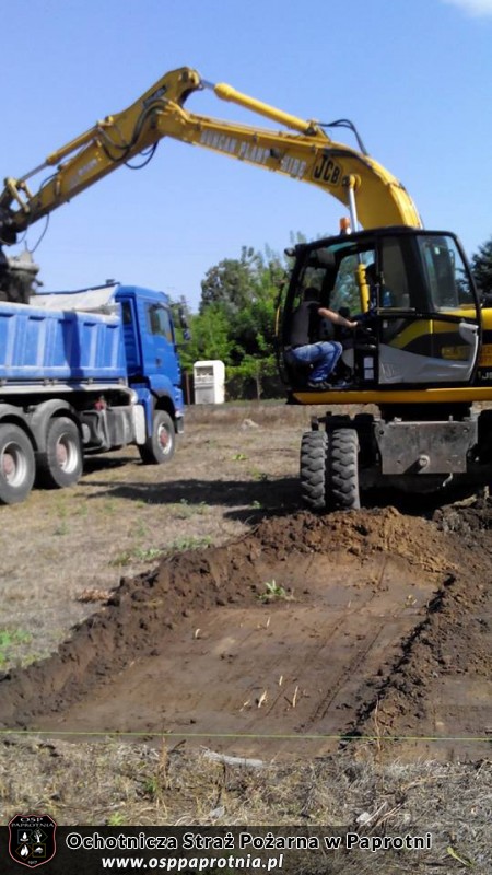 Modernizacja terenu OSP Paprotnia