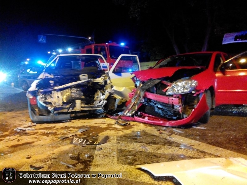 Wypadek na Drodze Krajowej nr 92