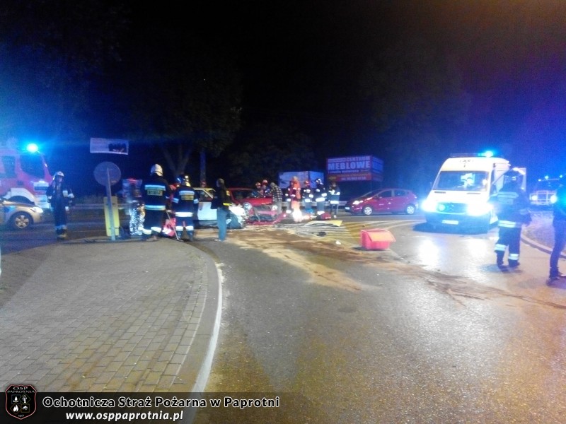 Wypadek na Drodze Krajowej nr 92